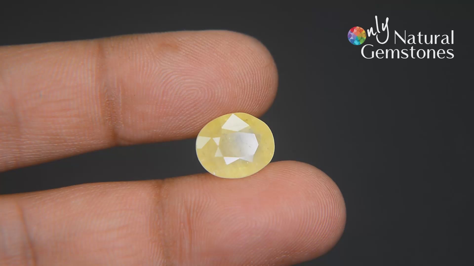Buy 7.79 Carat Yellow Sapphire from Only Natural Gemstone