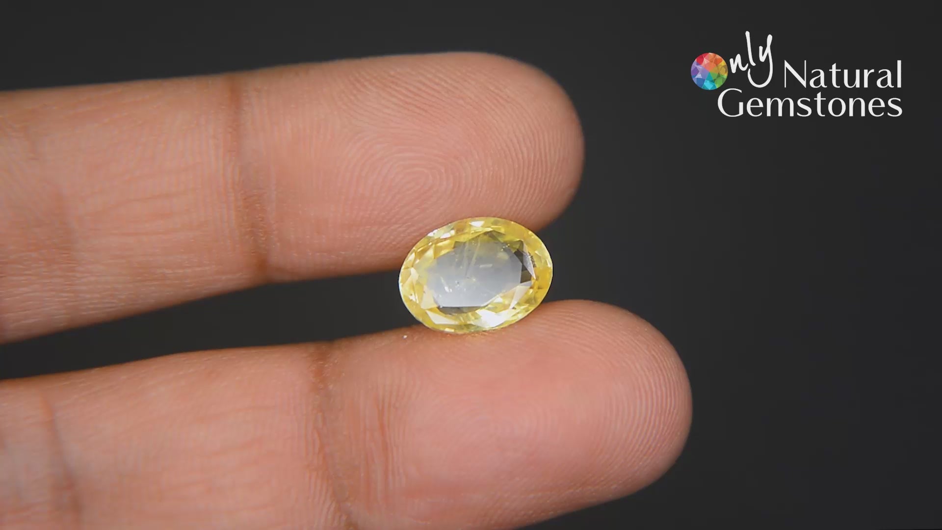 Buy 4.85 Carat Yellow Sapphire Stone from Only Natural Gemstones