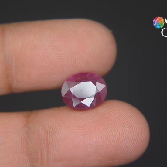 Buy 5.68 Carat Ruby with lifetime guarantee