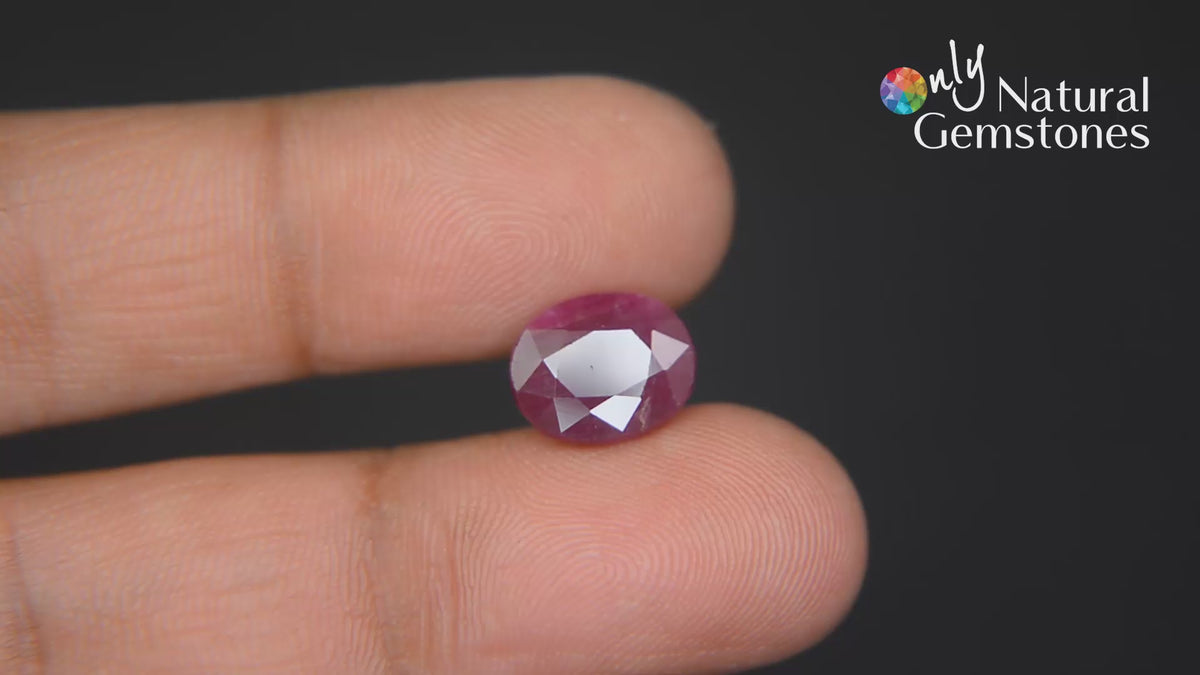 Buy 5.68 Carat Ruby with lifetime guarantee