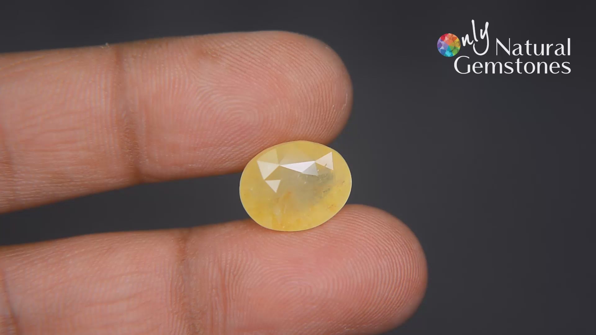 Buy 9.47 Carat Yellow Sapphire from Only Natural Gemstone