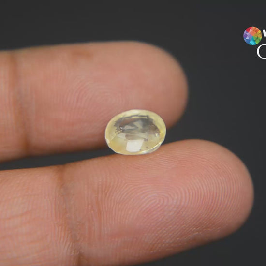 Buy 3.50 Carat Yellow Sapphire from Only Natural Gemstone