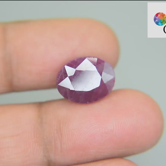 Buy 9.23 Carat Ruby Stone from Only Natural Gemstones
