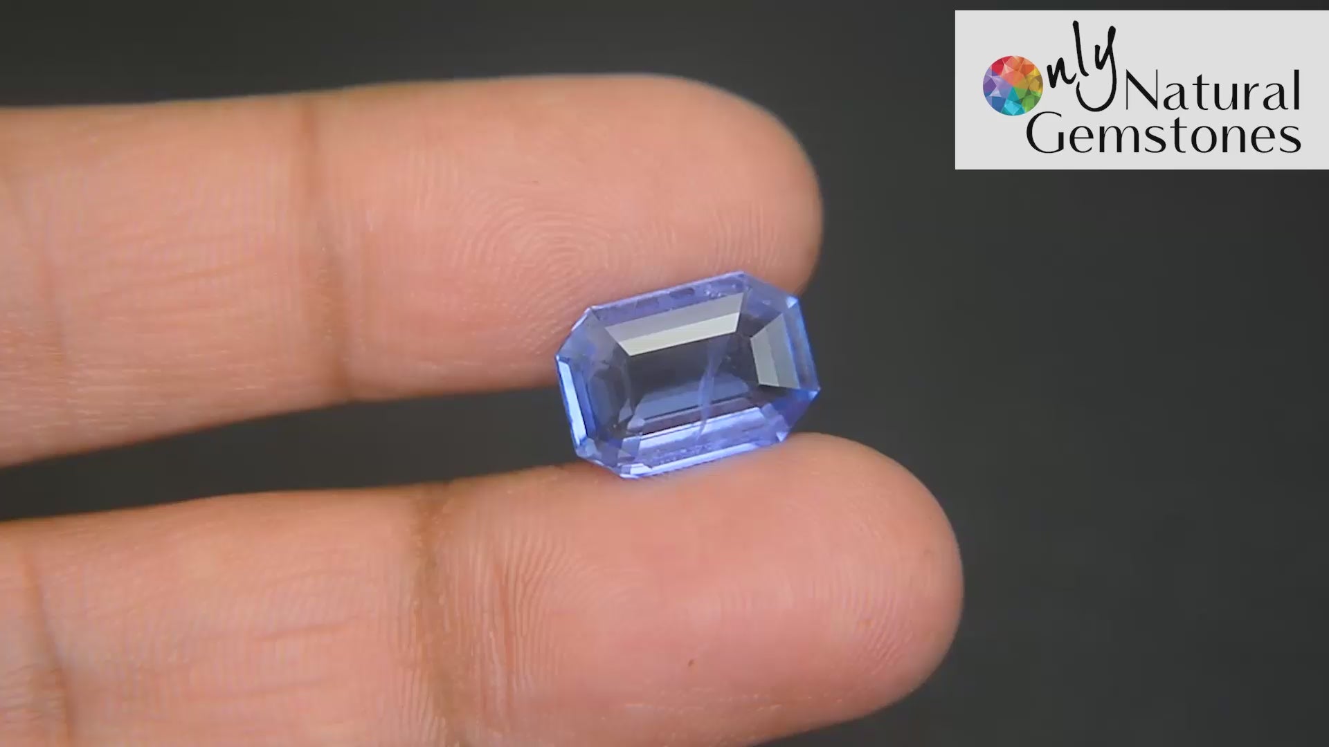 Buy 8.12 Carat Blue Sapphire Stone from Only Natural Gemstones