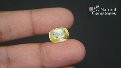 Buy Natural Yellow Sapphire 8.53 Carat from Only Natural Gemstone