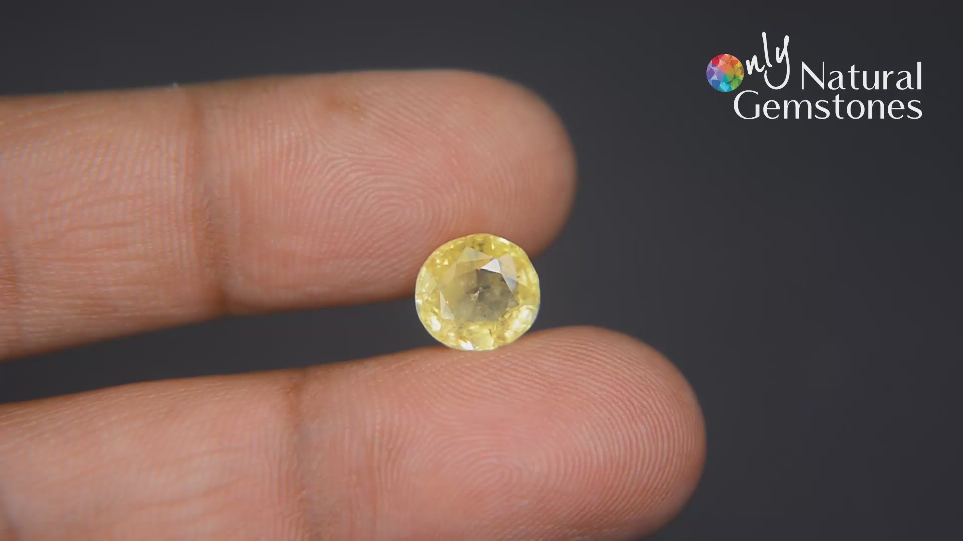Buy 3.53 Carat Yellow Sapphire from Only Natural Gemstone