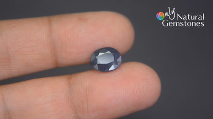 Buy Certified Natural 3.45 Carat Blue Sapphire from Only Natural Gemstone