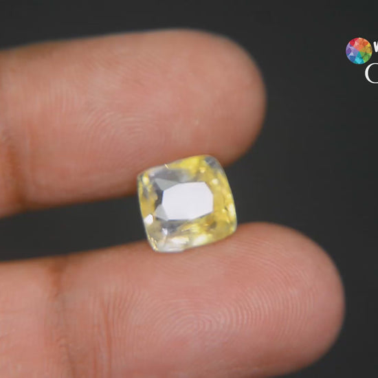 Buy 5.91 Carat (6.50 Ratti) Pitambari Neelam from Only Natural Gemstone