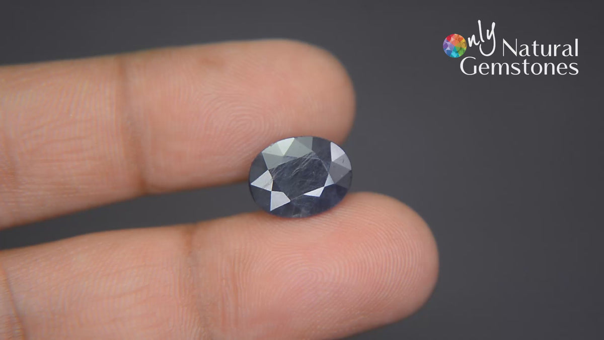 Buy Certified Natural 6.27 Carat Blue Sapphire from Only Natural Gemstone