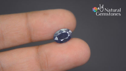 Buy Certified Natural 3.52 Carat Blue Sapphire from Only Natural Gemstone