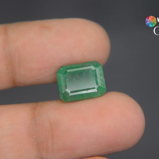 Buy Natural Zambia Emerald weighing 7.54 Carat from Only Natural Gemstone