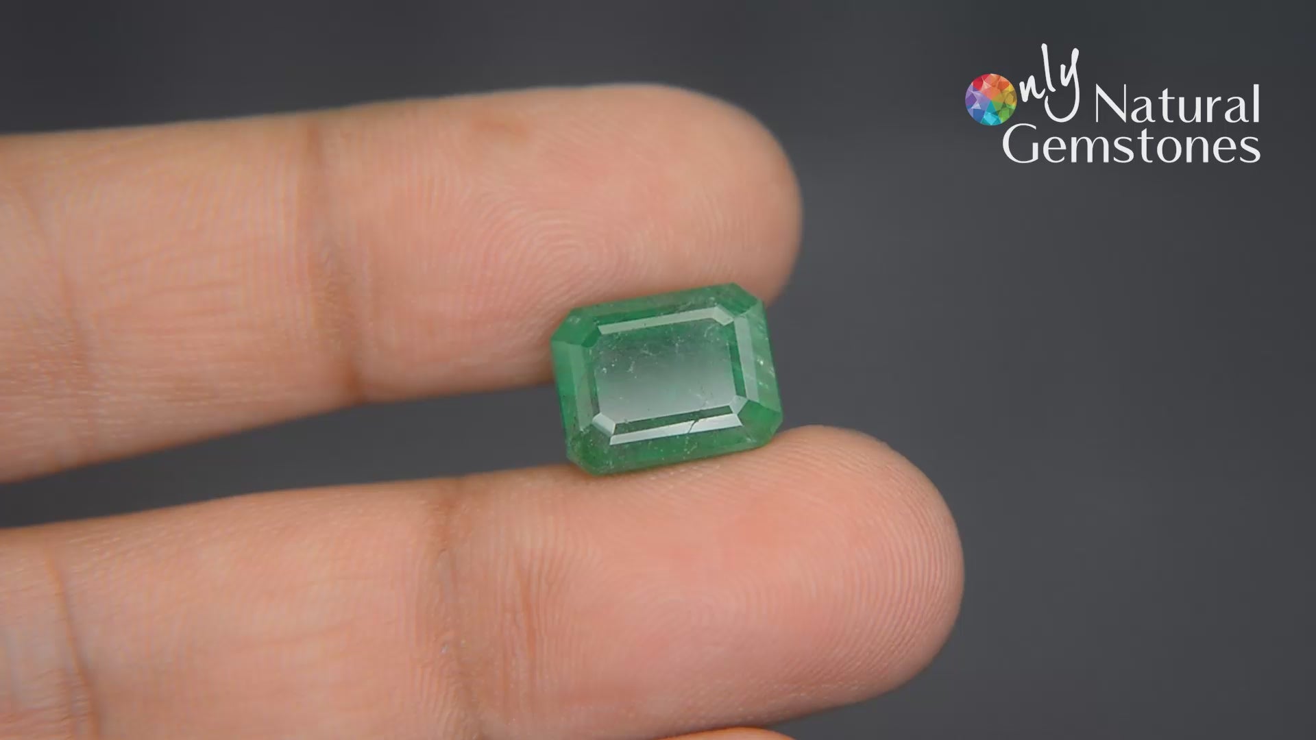 Buy Natural Zambia Emerald weighing 7.54 Carat from Only Natural Gemstone