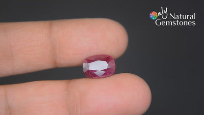 Buy Natural 4.06 Carat Ruby Stone at best price online