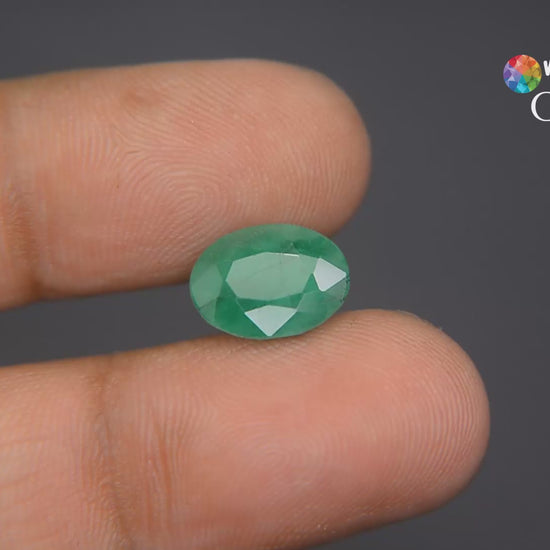 Buy 3.96 Carat Emerald from Only Natural Gemstone