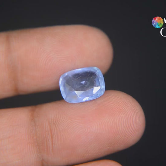 Buy Blue Sapphire weighing 5.27 Carat from Only Natural Gemstone