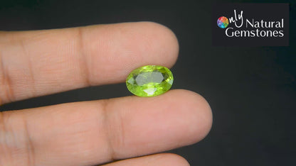 Buy 4.21 Carat Peridot from Only Natural Gemstone