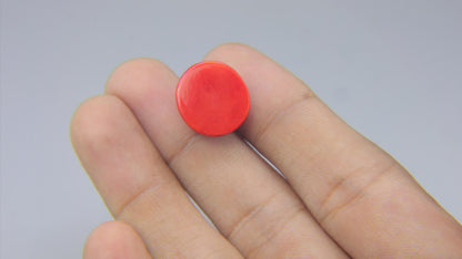 Buy Natural 13.55 Carat Red Coral Stone at best price online