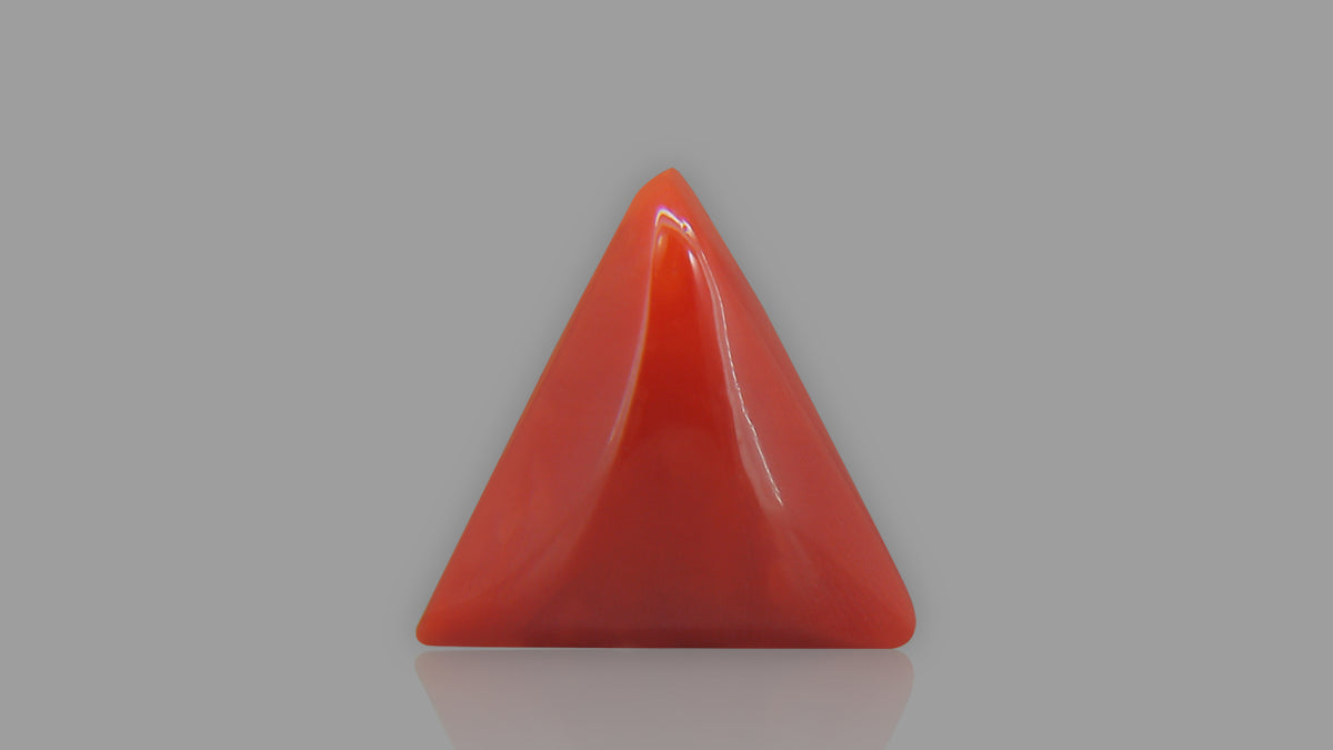 Buy 20.44 Carat Red Coral Stone from Only Natural Gemstones