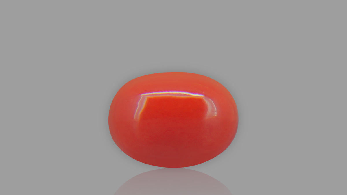 Buy 2.08 Carat Red Coral Stone from Only Natural Gemstones