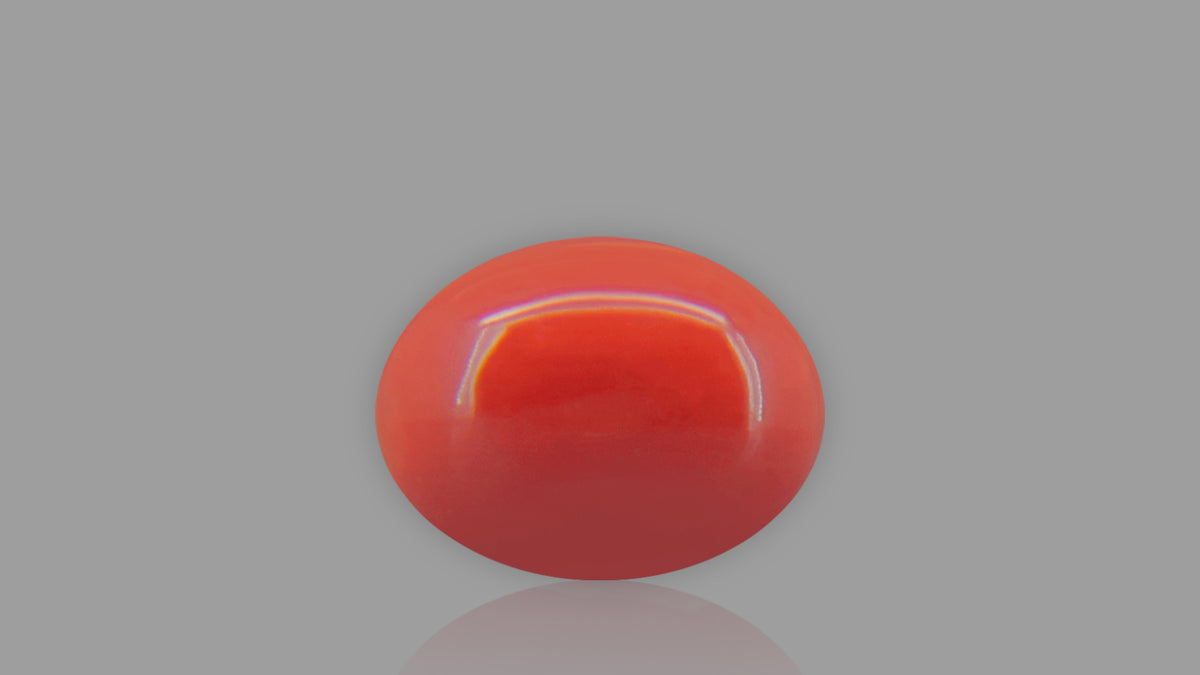 Buy 1.93 Carat Red Coral Stone from Only Natural Gemstones