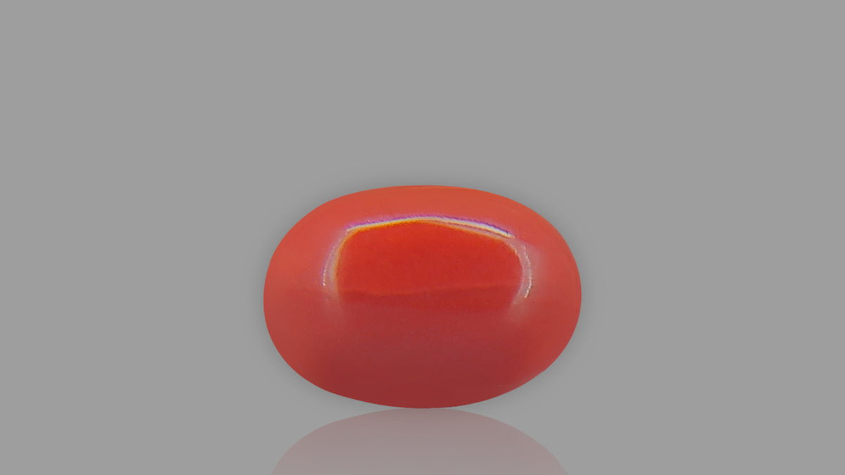 Buy 1.81 Carat Red Coral Stone from Only Natural Gemstones