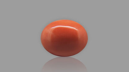 Buy 6.88 Carat Red Coral Stone from Only Natural Gemstones