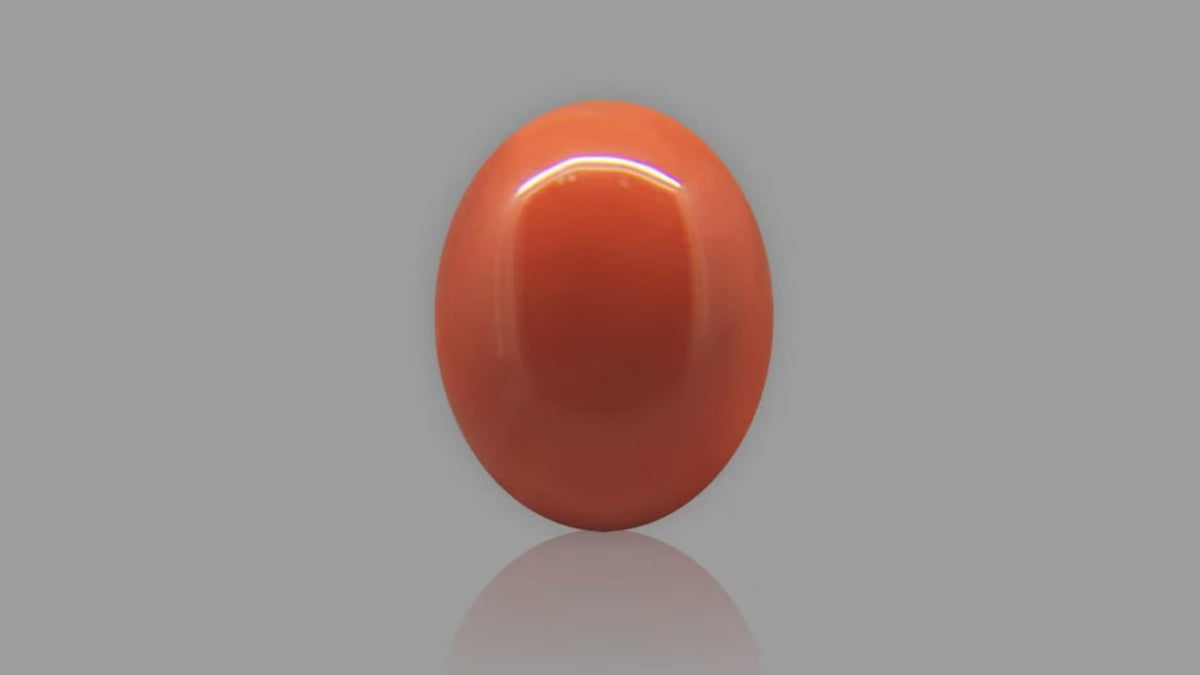 Buy Natural Italian Red Coral weighing 6.88 Carat at Best Price