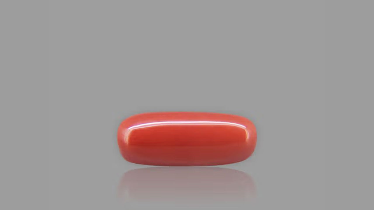 Buy 8.88 Carat Red Coral Stone from Only Natural Gemstones