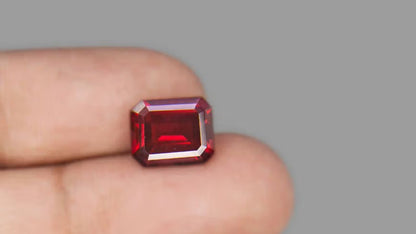 Buy Natural 3.98 Carat Red Garnet Stone at best price online