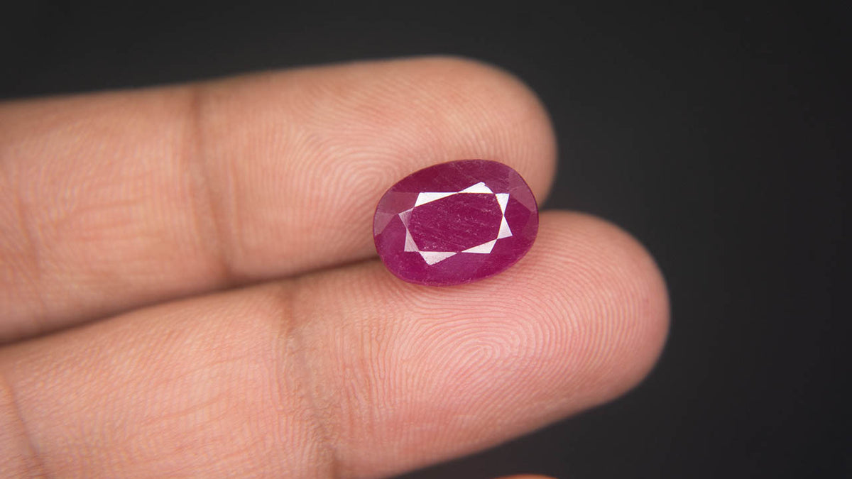 Buy Natural 7.22 Carat Ruby Stone at best price online