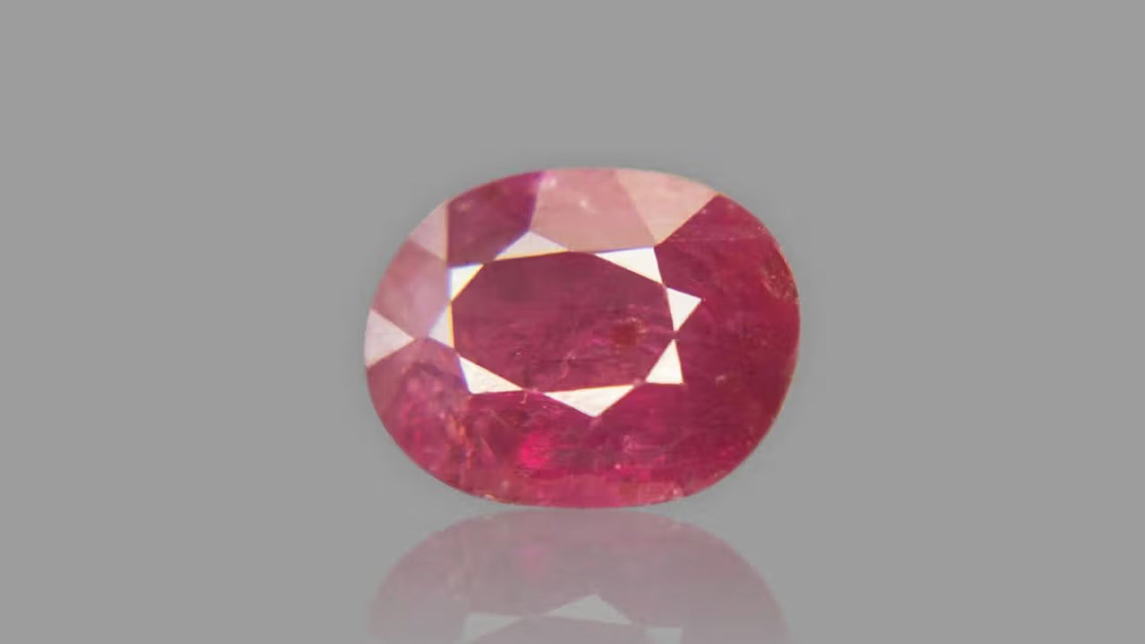 Buy Natural Burma (Myanmar) Ruby weighing 2.42 Carat at Best Price