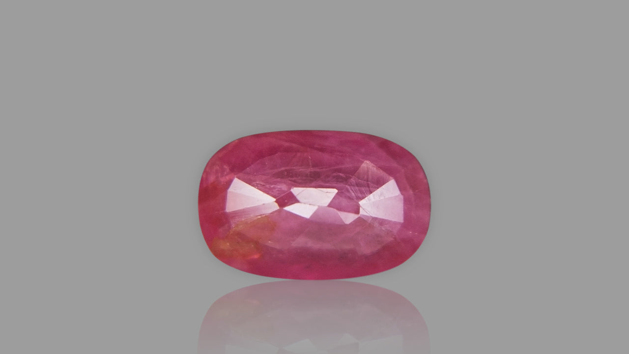 Buy Natural Burma (Myanmar) Ruby weighing 4.25 Ratti at Best Price