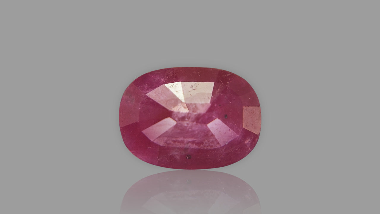 Buy Natural Burma (Myanmar) Ruby weighing 8.25 Ratti at Best Price