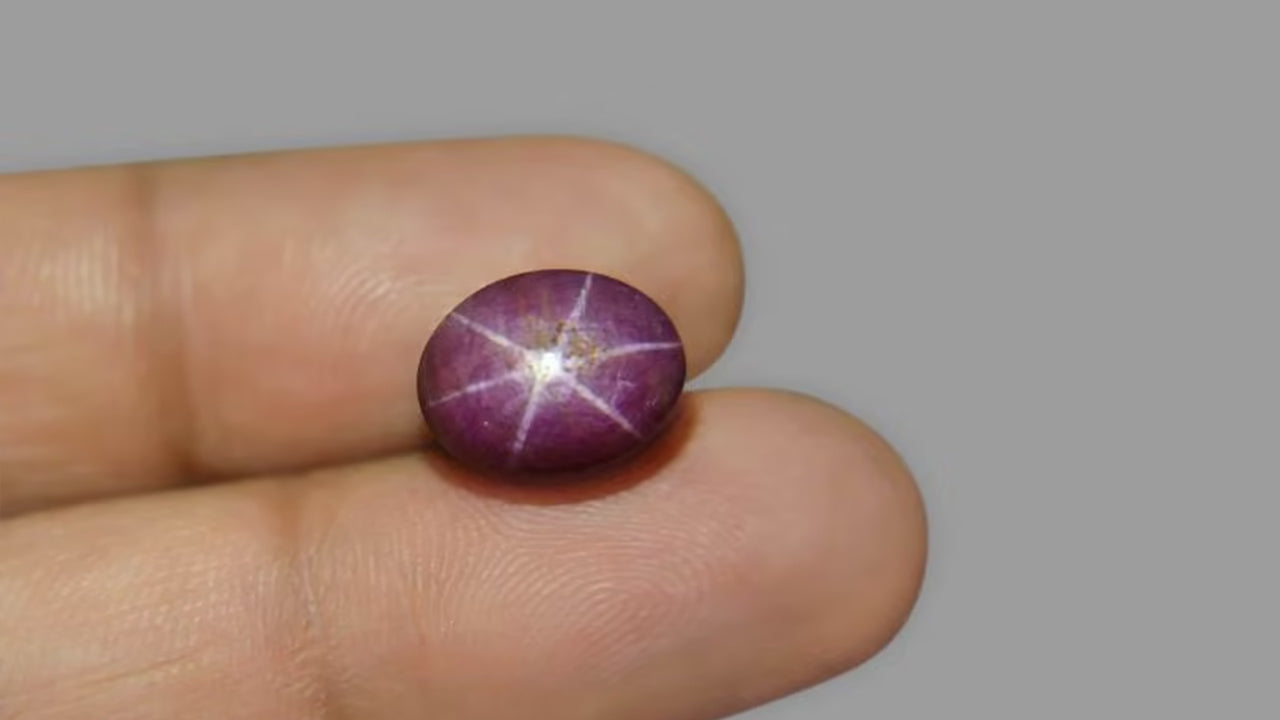 Buy Natural 11.28 Carat Star Ruby Stone at best price online