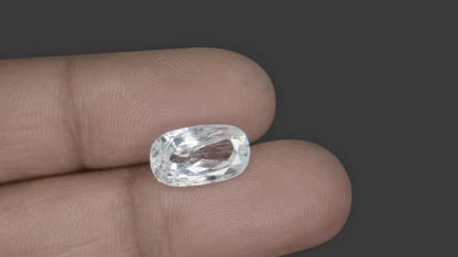 Buy Natural 6.90 Carat White Zircon Stone at best price online