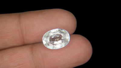 Natural White Zircon - 10.40 Carat