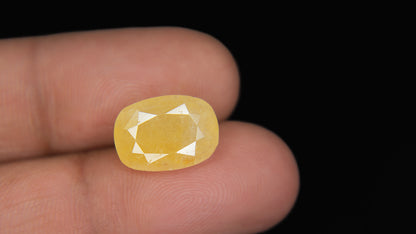 Buy Natural 9.56 Carat Yellow Sapphire Stone at best price online