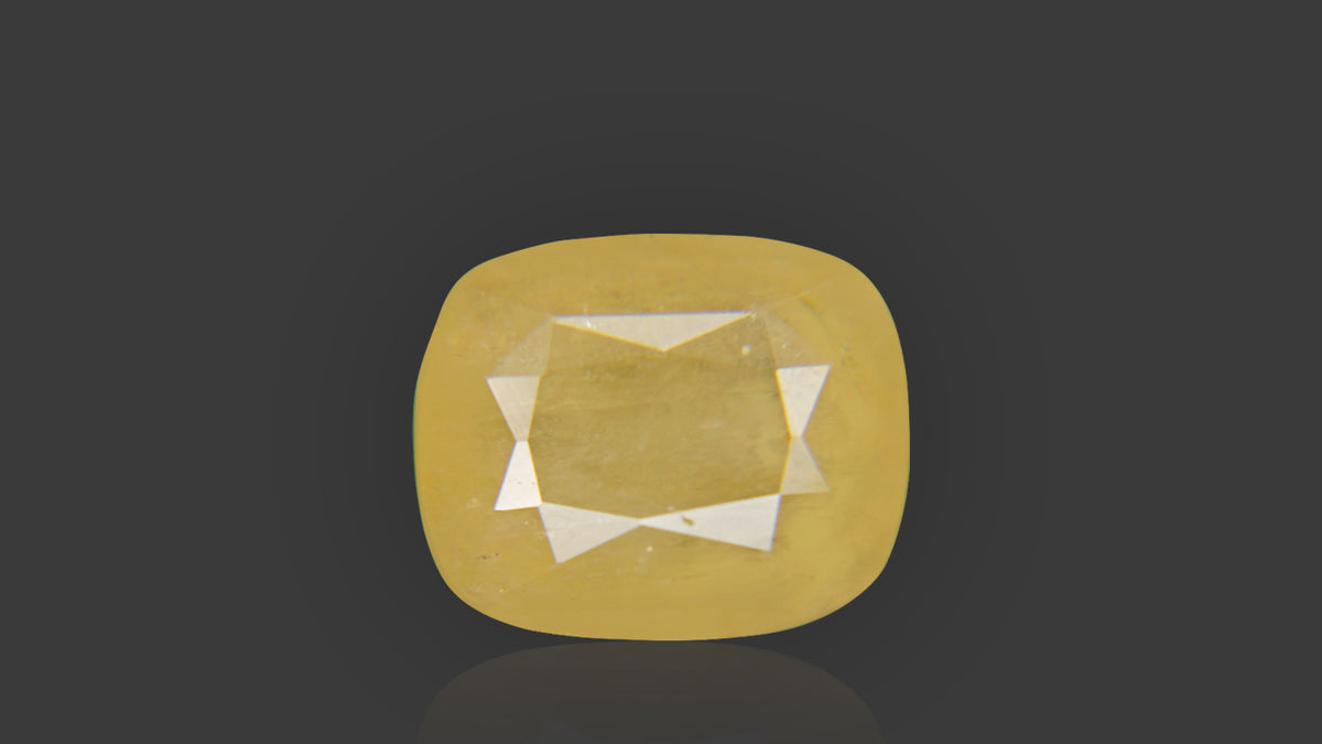 Buy 11.90 Carat Yellow Sapphire Stone from Only Natural Gemstones