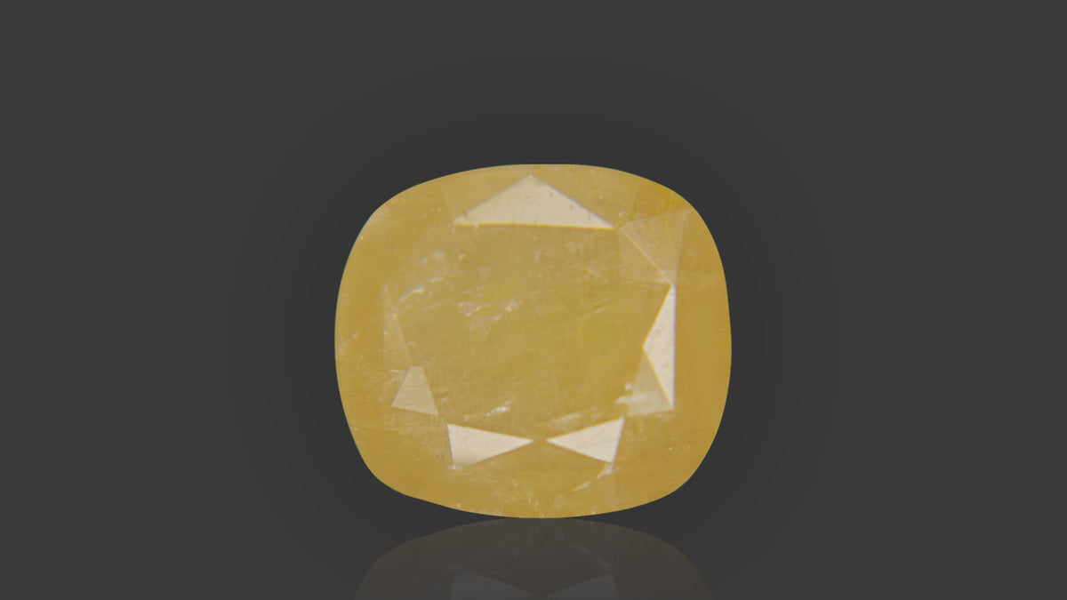 Buy 8.69 Carat Yellow Sapphire Stone from Only Natural Gemstones