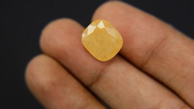 Yellow Sapphire - 8.16 Carat