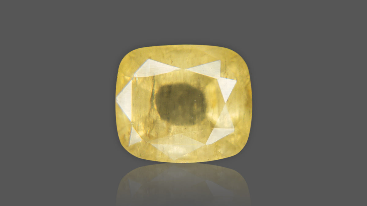 Buy 8.55 Carat Yellow Sapphire Stone from Only Natural Gemstones