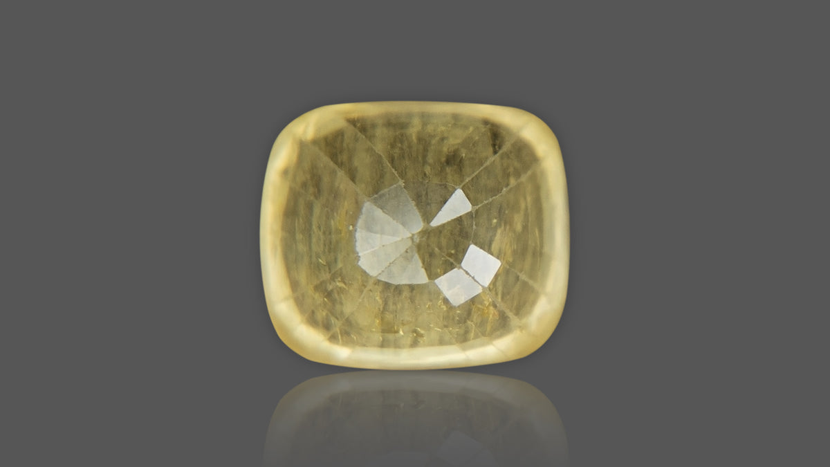 Buy Natural Ceylon (Sri Lanka) Yellow Sapphire weighing 8.55 Carat at Best Price
