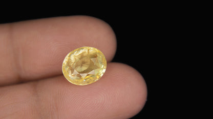 Buy Natural 8.08 Carat Yellow Sapphire Stone at best price online