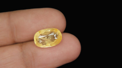 Buy Natural 7.51 Carat Yellow Sapphire Stone at best price online