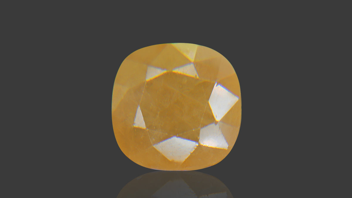 Buy 10.05 Carat Yellow Sapphire Stone from Only Natural Gemstones