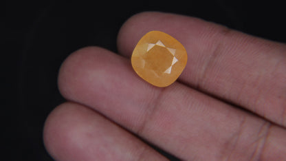 Buy Natural 10.05 Carat Yellow Sapphire Stone at best price online