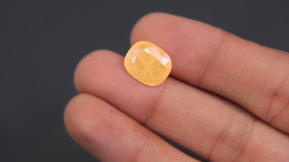 Buy Natural 5.47 Carat Yellow Sapphire Stone at best price online