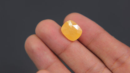 Buy Natural 9.74 Carat Yellow Sapphire Stone at best price online