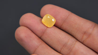 Buy Natural 5.30 Carat Yellow Sapphire Stone at best price online