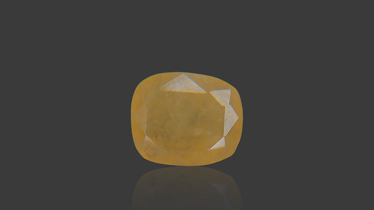 Buy 5.16 Carat Yellow Sapphire Stone from Only Natural Gemstones